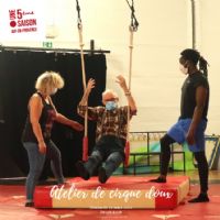 Atelier de cirque doux pour adultes - au CIAM. Le dimanche 27 mars 2022 à Aix-en-Provence. Bouches-du-Rhone.  16H00